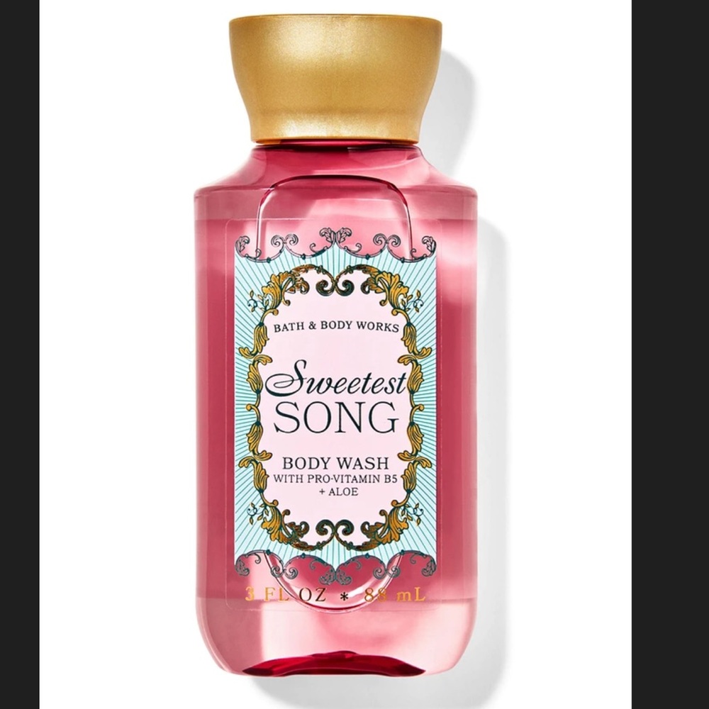 🩷 BBW Sweetest Song Travel Body Wash NEW